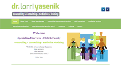 Desktop Screenshot of lorriyasenik.com
