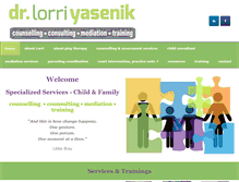 Tablet Screenshot of lorriyasenik.com